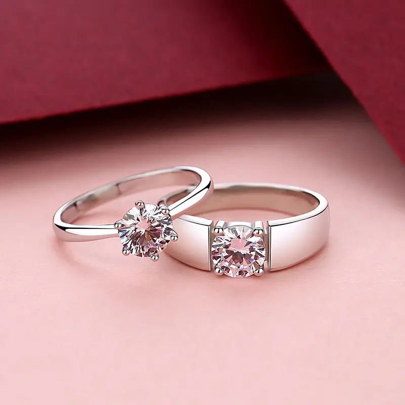 Clearance Genuine Moissanite Diamond Ring for Men Women - Image 18