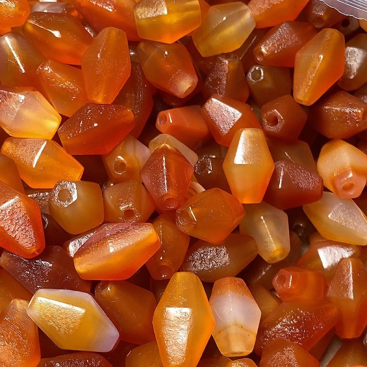 Natural Red Agate Vintage Beads for DIY & Craft - Image 4