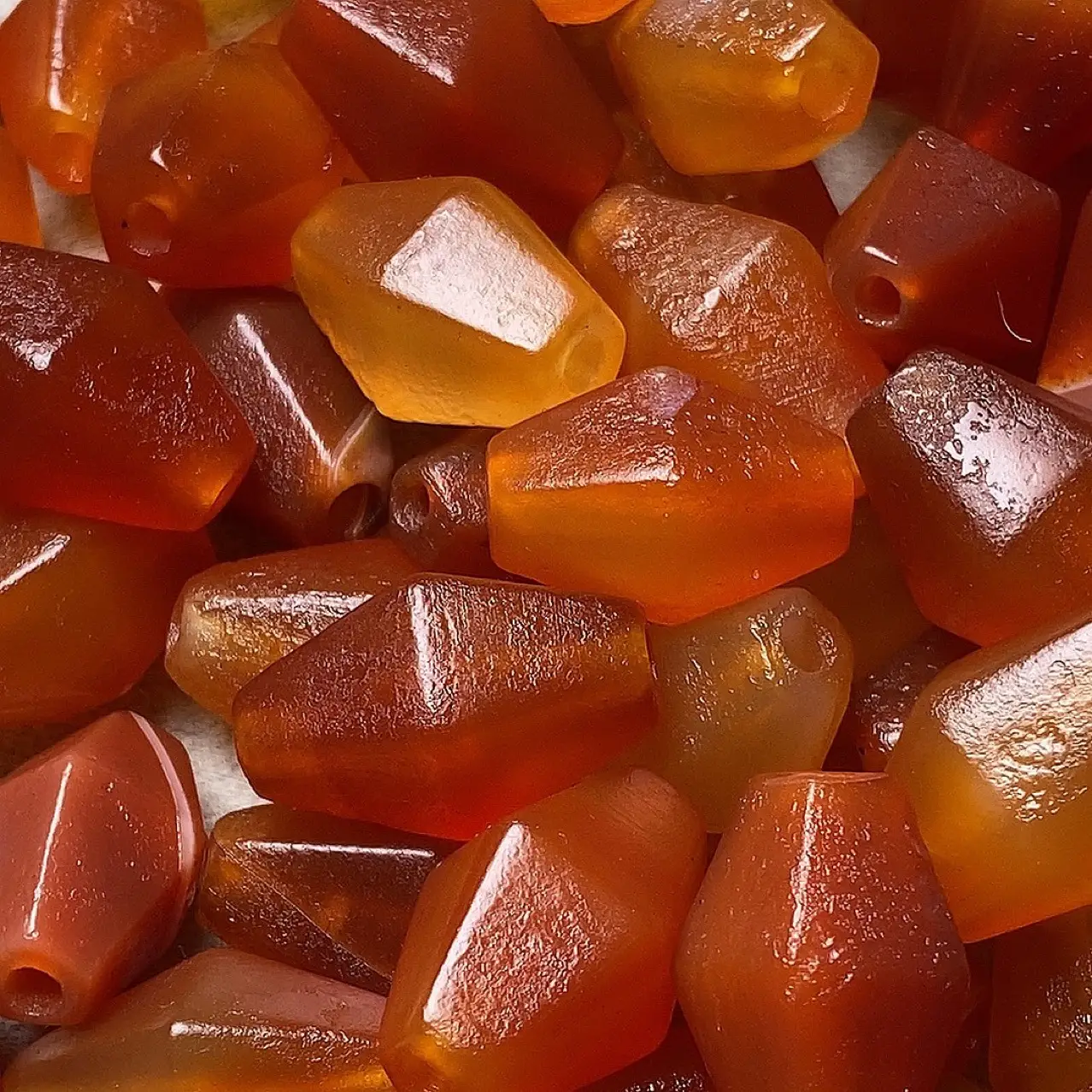 Natural Red Agate Vintage Beads for DIY & Craft — feature 4