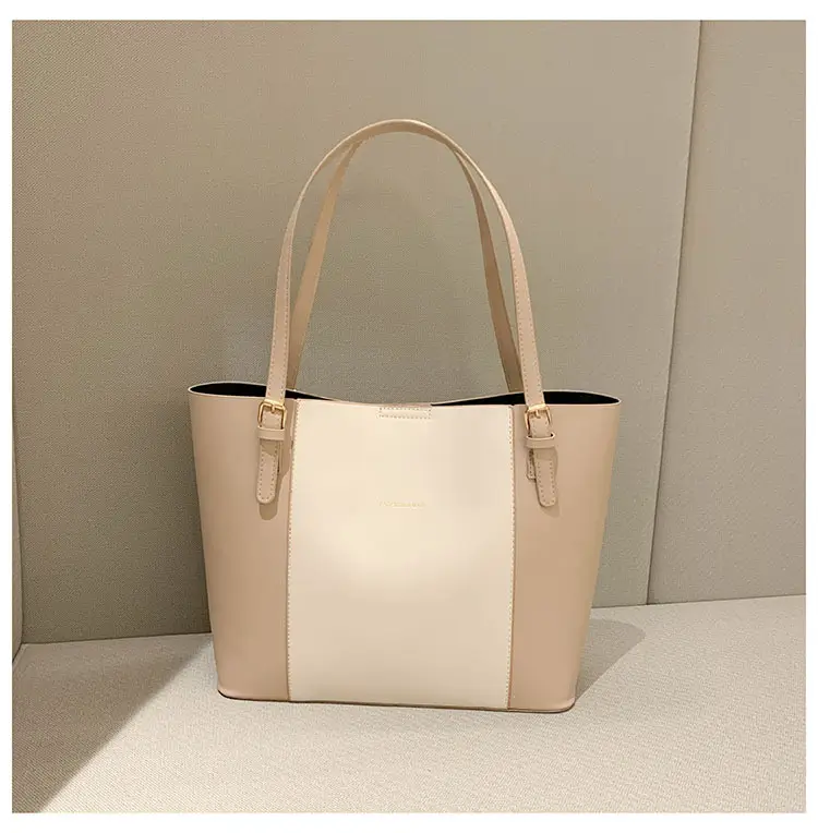 New Korean Style Colorblock Tote Bag for Women — feature 23