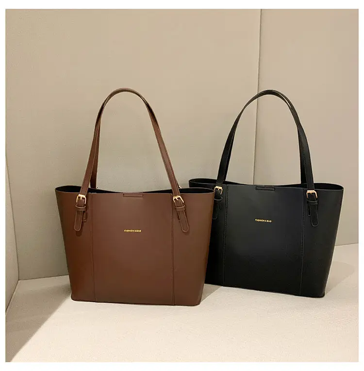 New Korean Style Colorblock Tote Bag for Women — feature 25