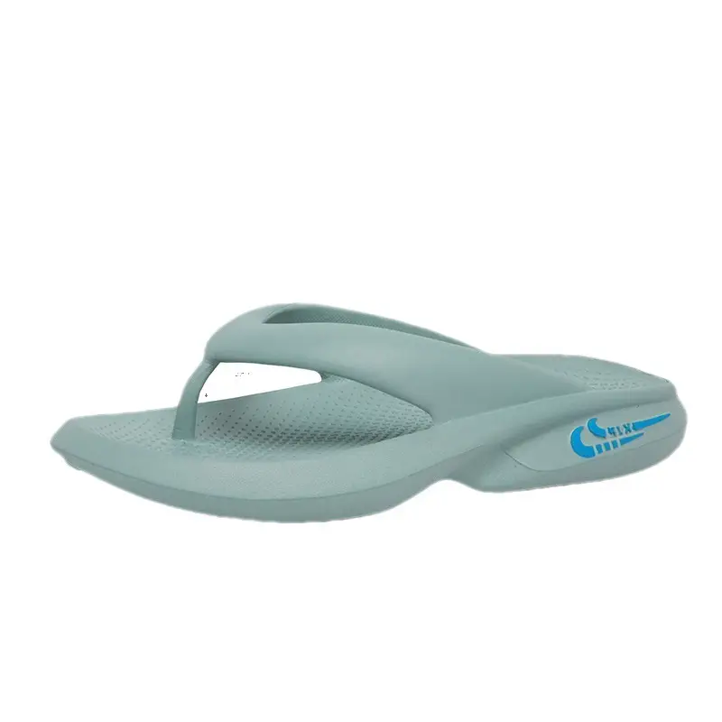 Men Korean Style Anti-Slip Flip Flops Mint Green