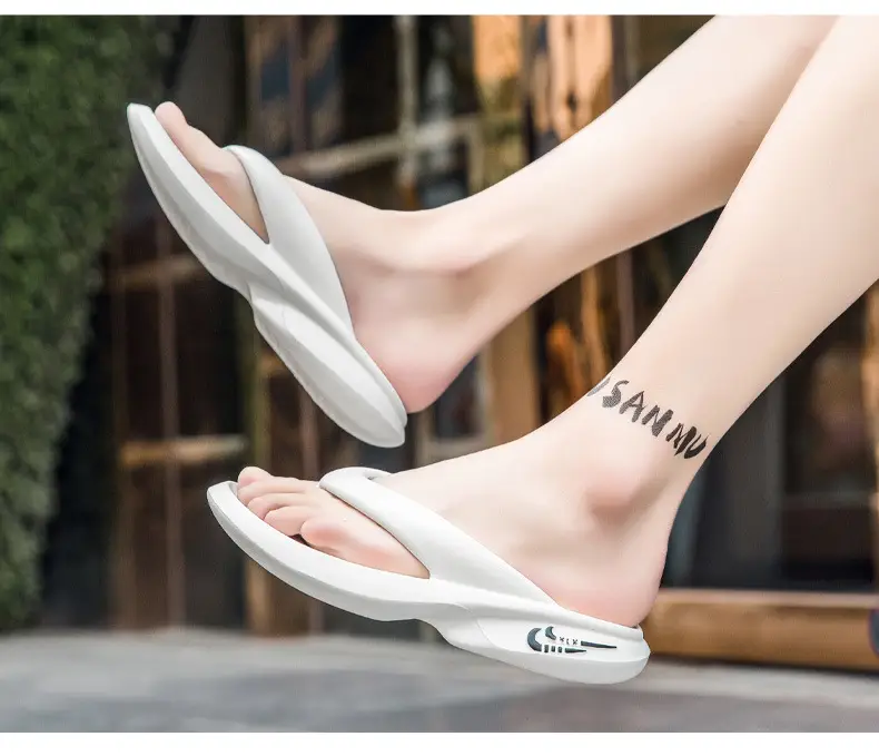 Men Korean Style Anti-Slip Flip Flops Mint Green — feature 15
