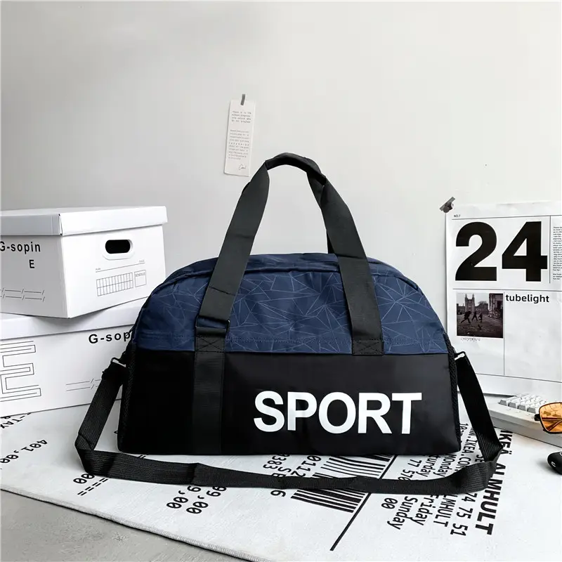 Black Travel Luggage Bag with Backpack Strap - Image 3
