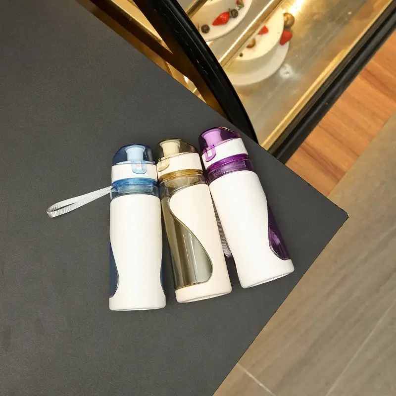 Double-Layer Plastic Tumbler Cups for Summer Water Bottles - Image 5