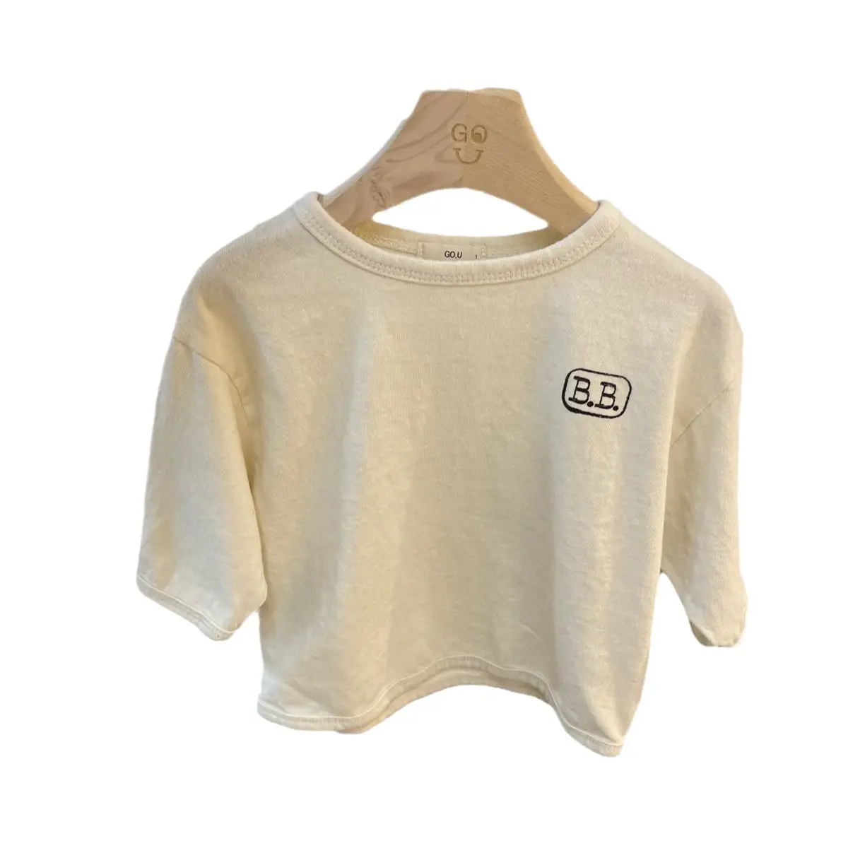 Kids Korean Style Long Sleeve Green T-Shirt - Image 7