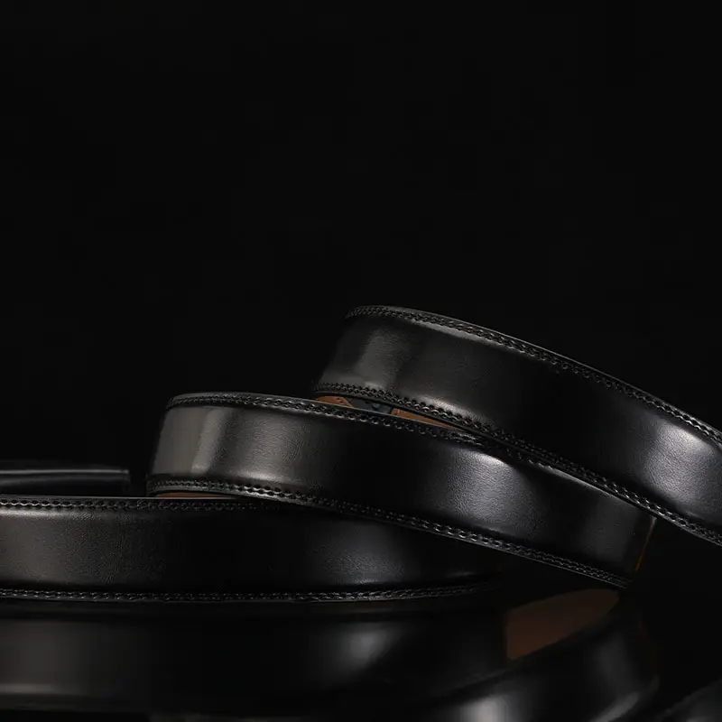 Men's Genuine Leather Belt 3.5cm Buckle-Free Non-Interlayer β feature 5