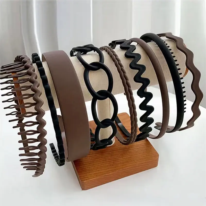 Anti-Slip Toothed Hairband for Women with Bangs