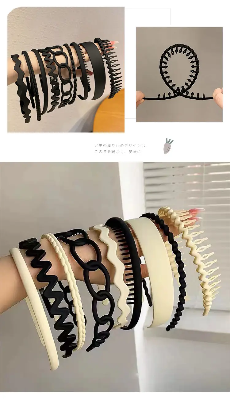 Anti-Slip Toothed Hairband for Women with Bangs — feature 7