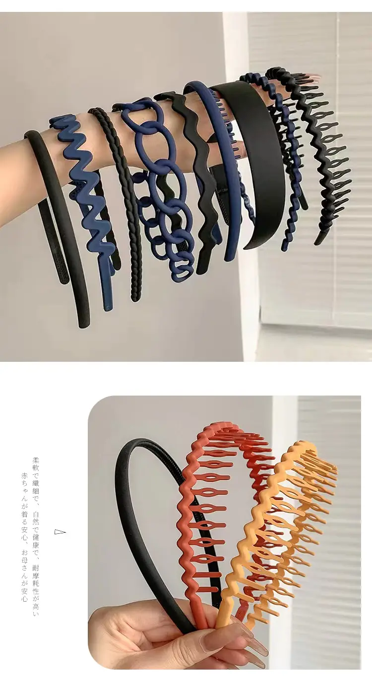 Anti-Slip Toothed Hairband for Women with Bangs — feature 8