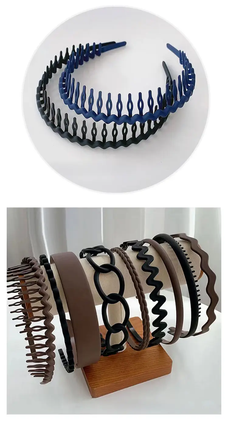 Anti-Slip Toothed Hairband for Women with Bangs — feature 9