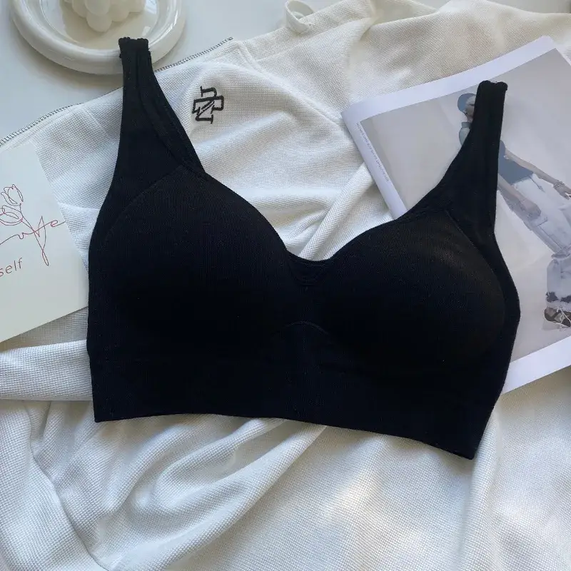 Women's Mulberry Silk Seamless Push-Up Bra - Image 2