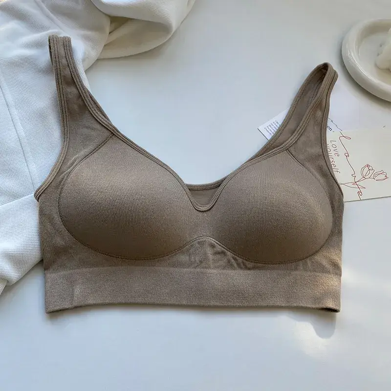 Women's Mulberry Silk Seamless Push-Up Bra - Image 3