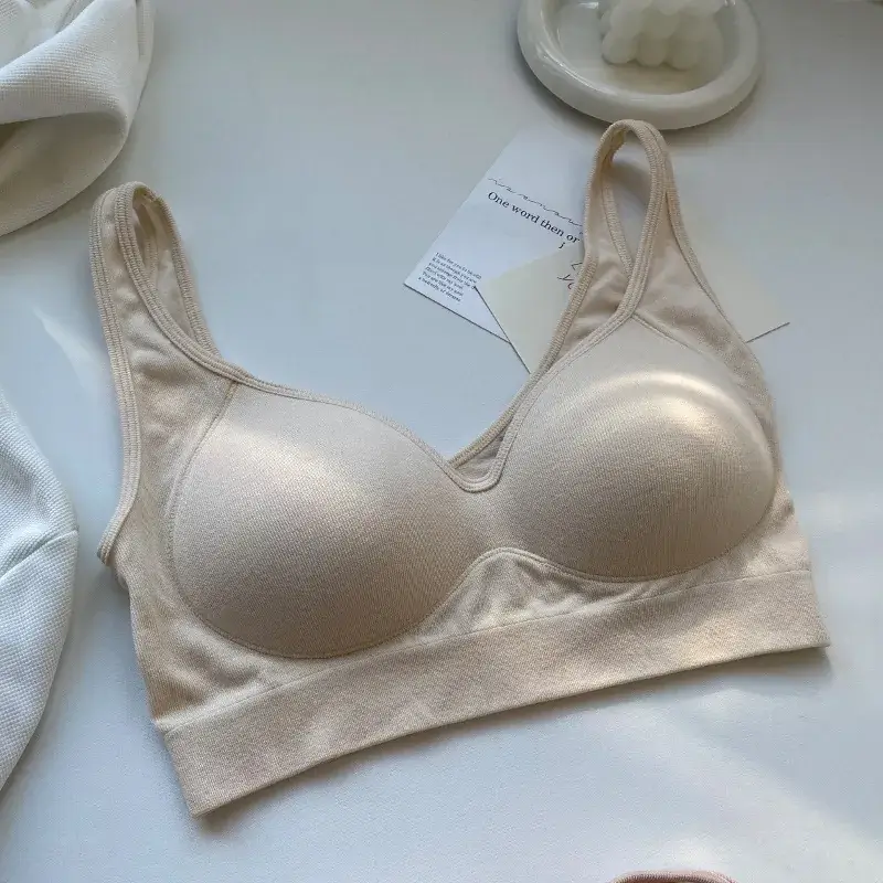 Women's Mulberry Silk Seamless Push-Up Bra - Image 4