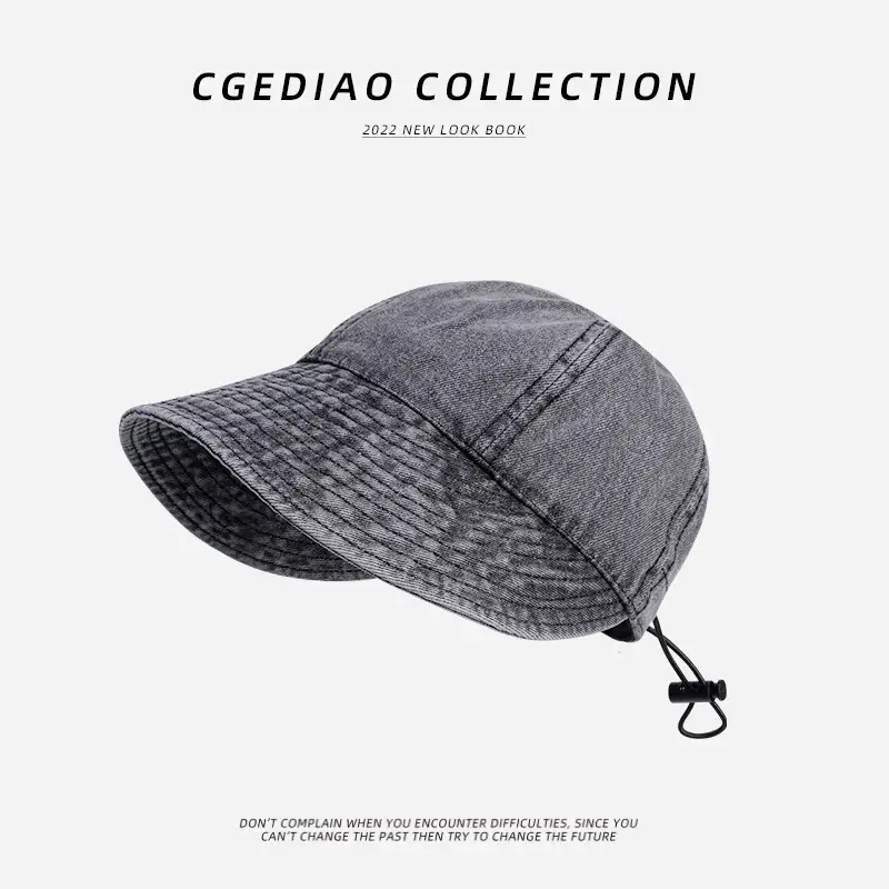 Women's Duck Tongue Sun Hat with Big Head Cover - Image 2