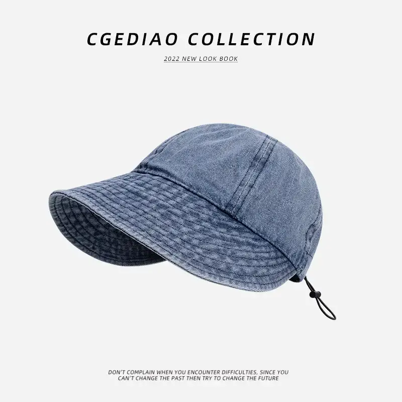 Women's Duck Tongue Sun Hat with Big Head Cover - Image 3