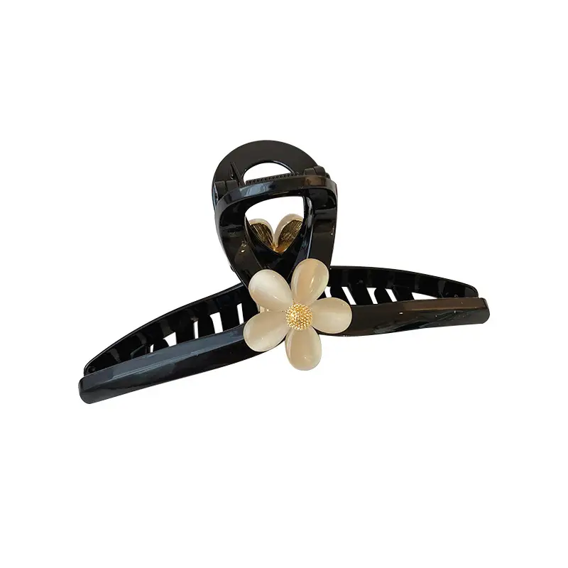 Advanced Sense Flower Hairpin Women's Head Refined Grab Shark Clip