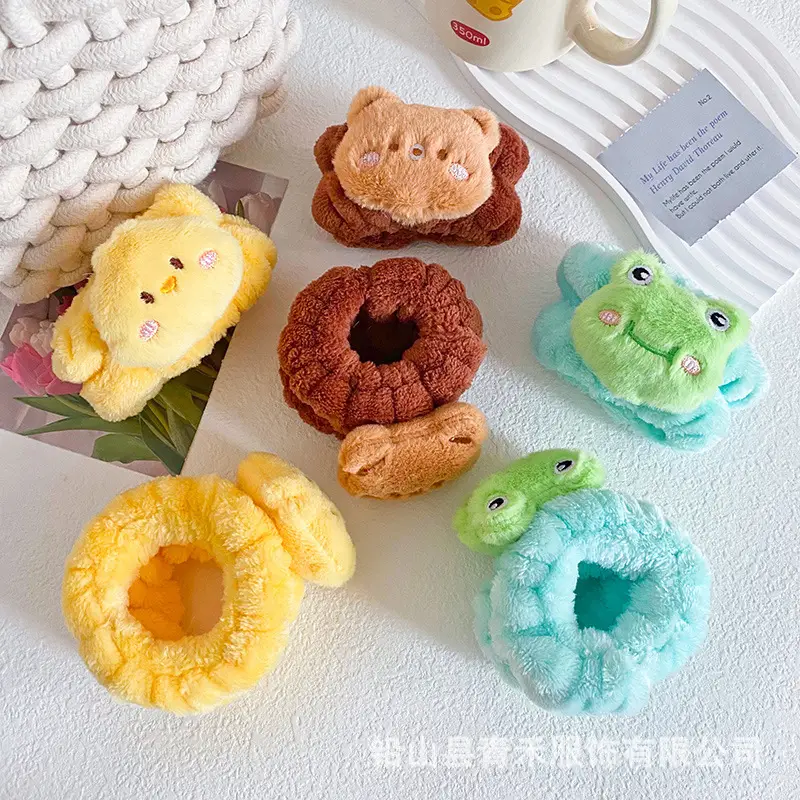 Cartoon Frog Wristband for Women Moisture Proof Absorbent - Image 9