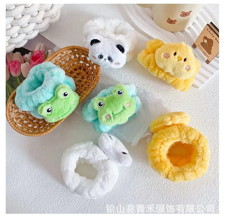 Cartoon Frog Wristband for Women Moisture Proof Absorbent — feature 14