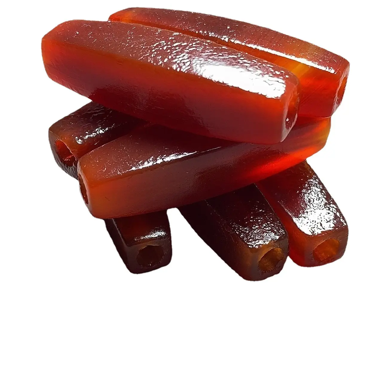 Natural Red Agate Buddha Beads for DIY Jewelry - Image 5