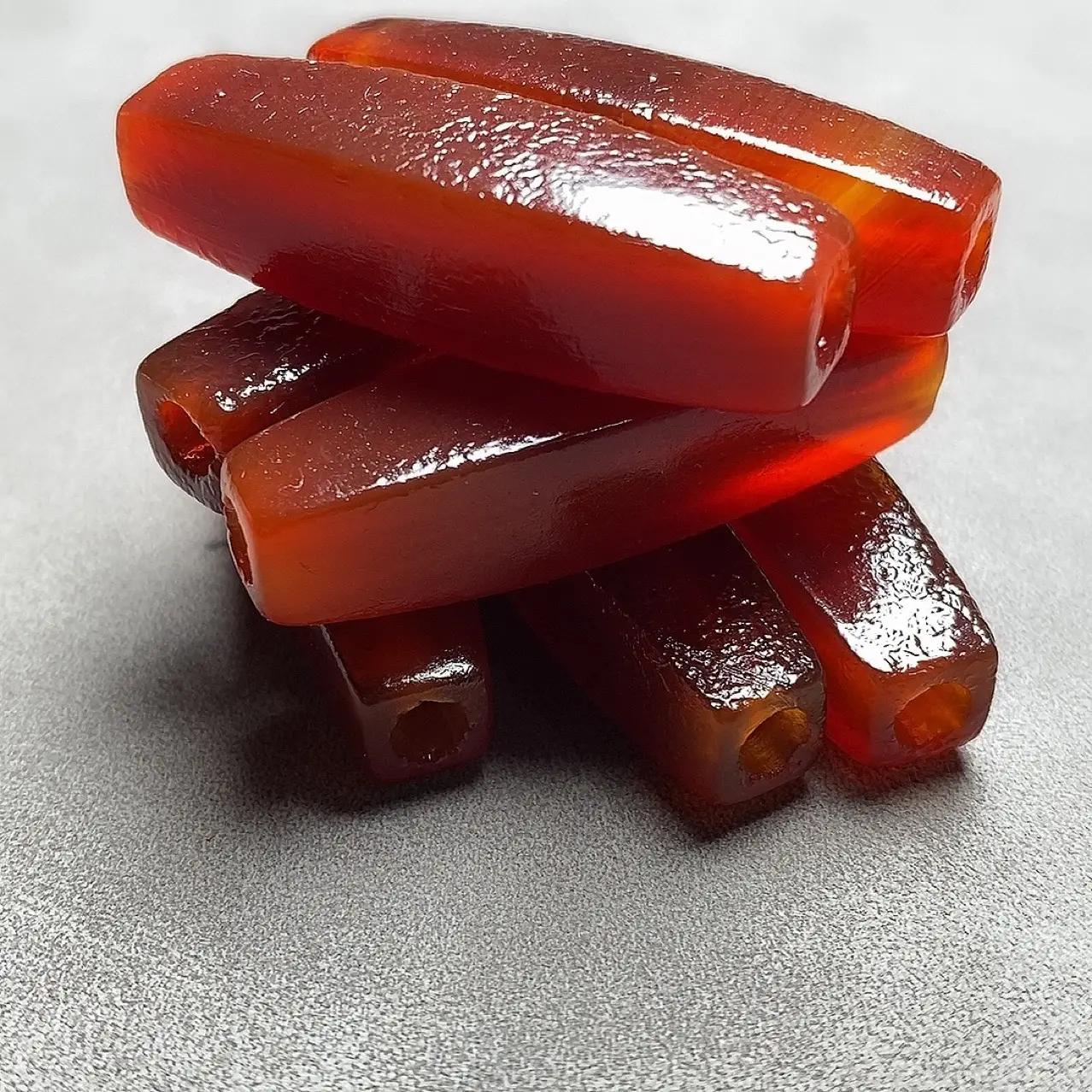 Natural Red Agate Buddha Beads for DIY Jewelry — feature 5