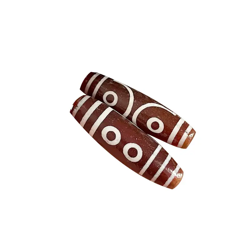 Factory Wholesale Natural Agate 50mm High Oil Antique Red Meat Pattern Loose Beads - Image 5