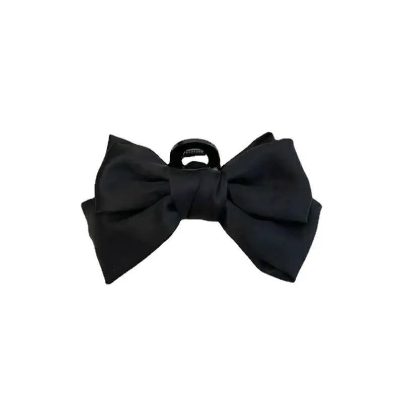 Elegant Pink Bow Hairpin for Women