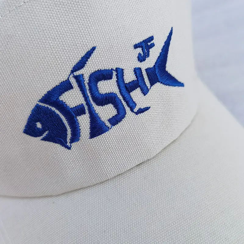 Red Fishing Hat with Logo & Clear Lens - Image 2