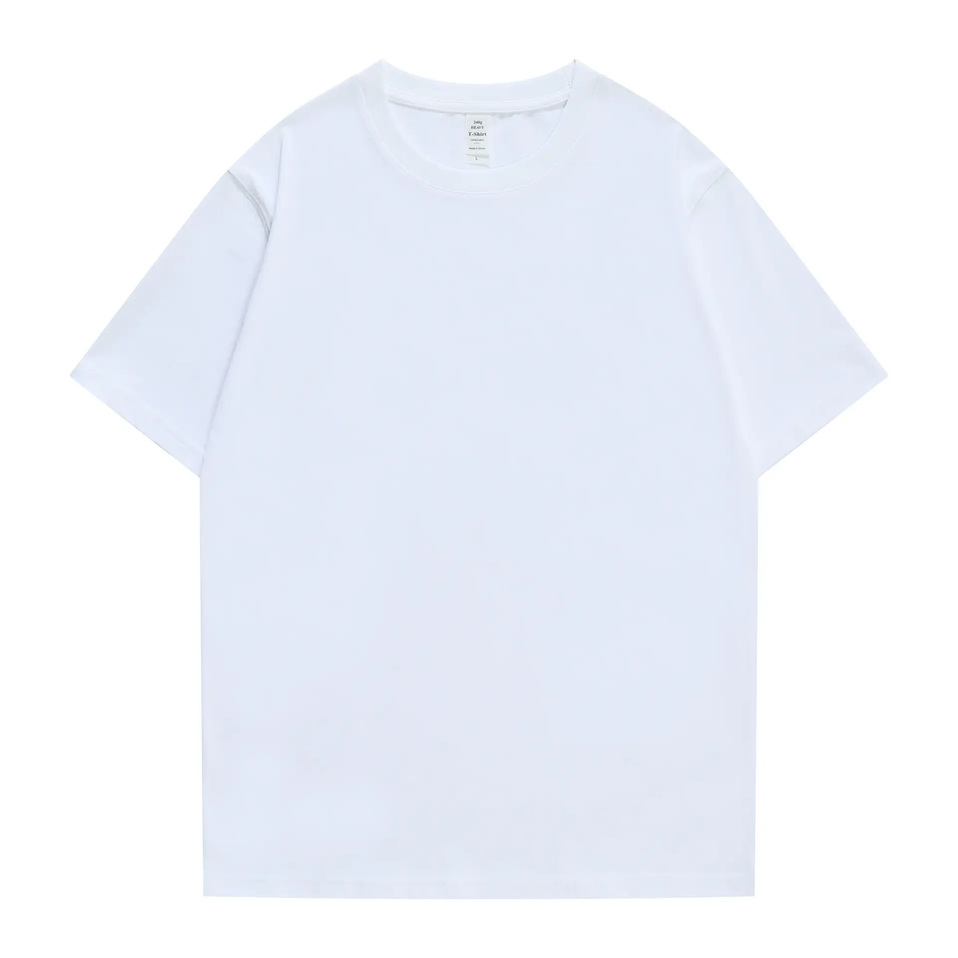 Pure Cotton White T-Shirt for Men Women New Style - Image 14