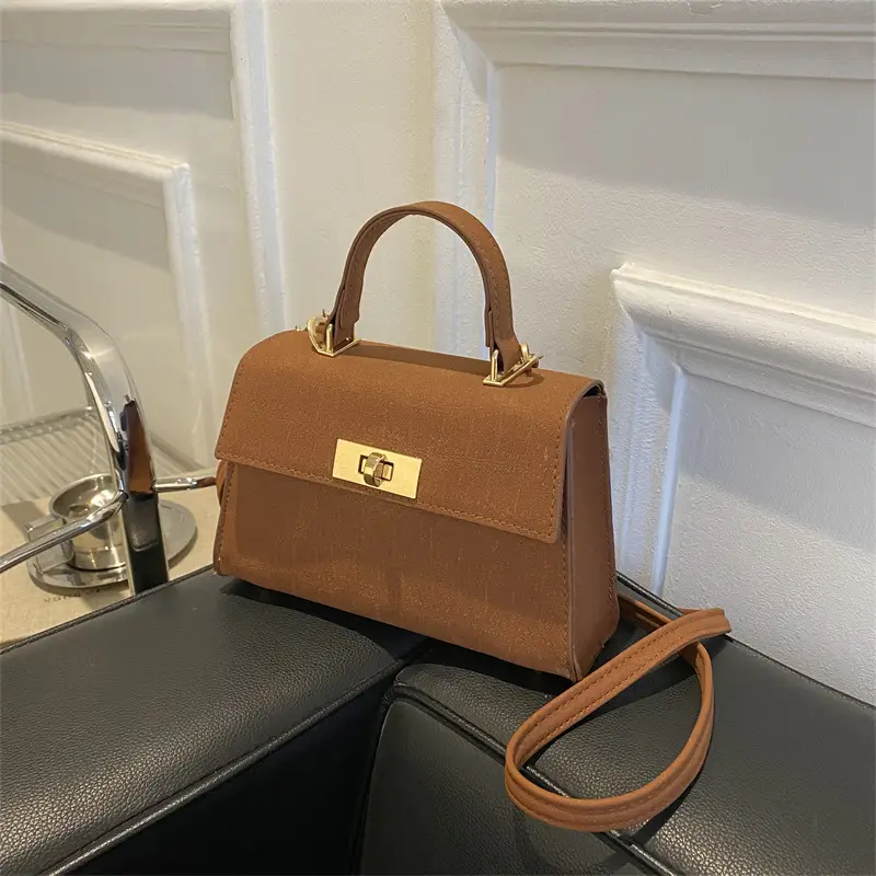 Black Stone Pattern Shoulder Bag for Women 2023