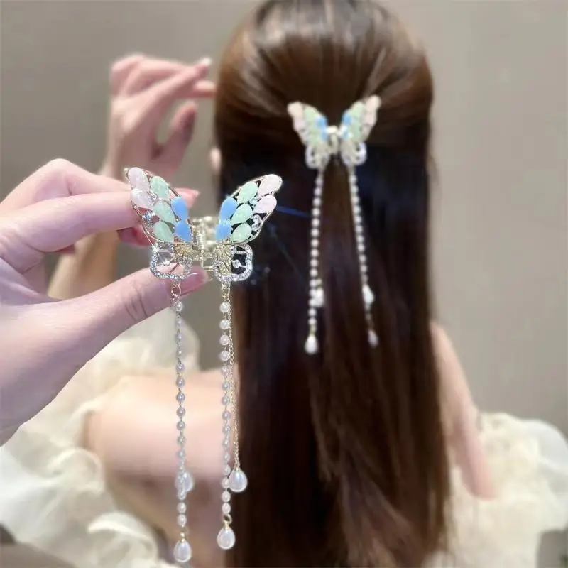 Elegant Butterfly Hairpin with Wings for Women - Image 35