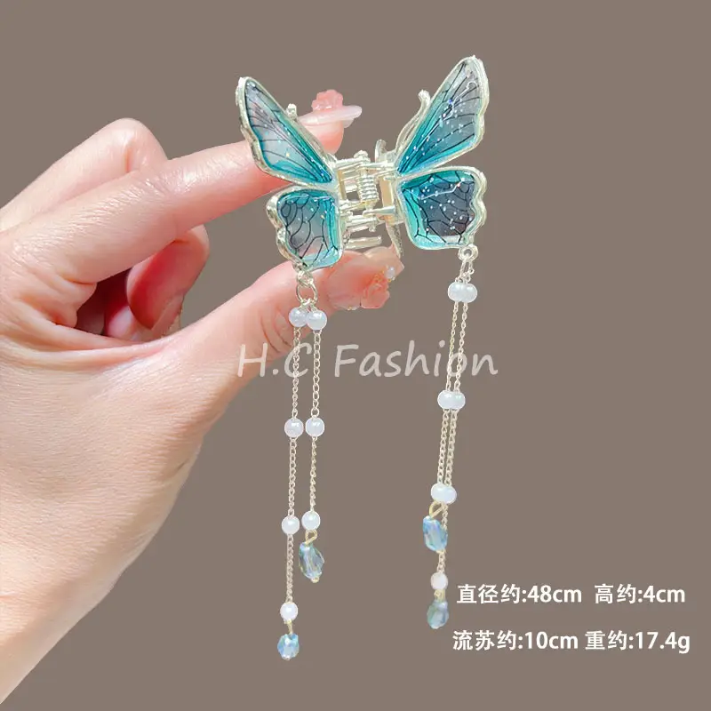 Elegant Butterfly Hairpin with Wings for Women — feature 25