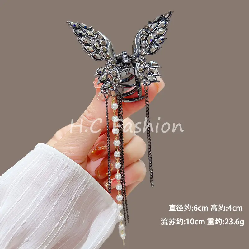 Elegant Butterfly Hairpin with Wings for Women — feature 28