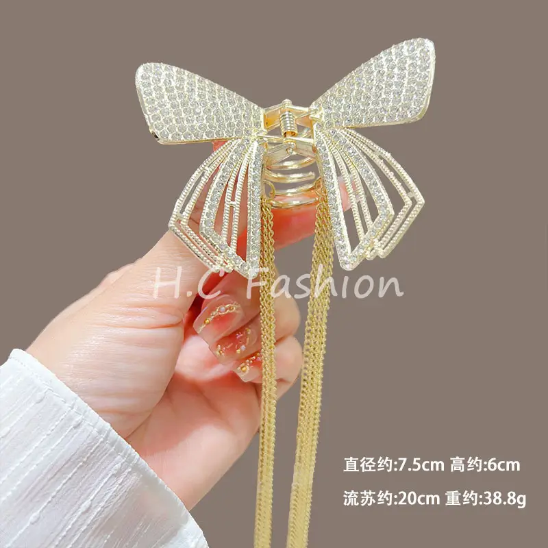 Elegant Butterfly Hairpin with Wings for Women — feature 9