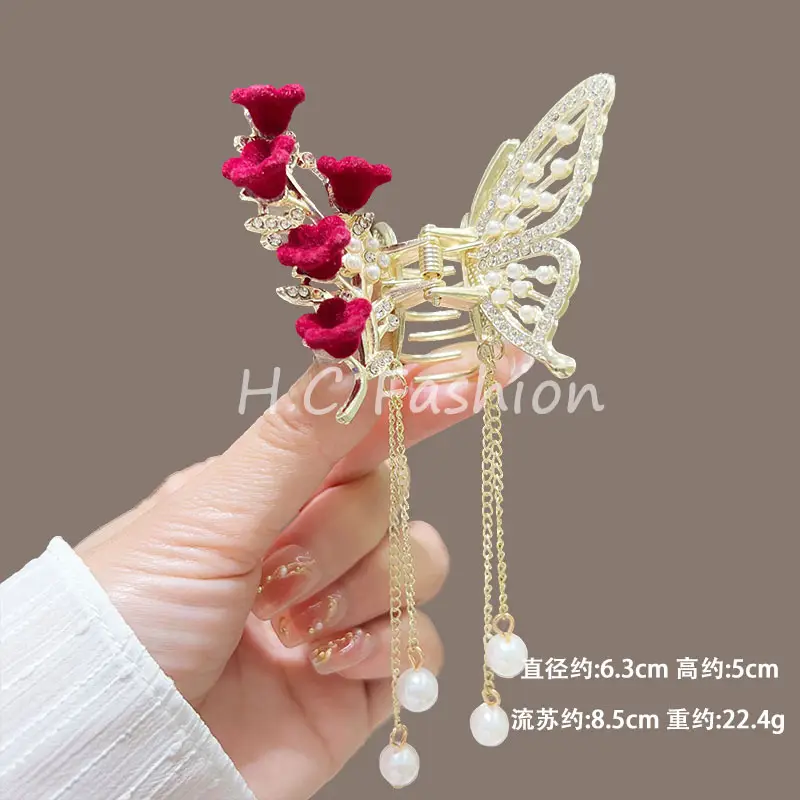Elegant Butterfly Hairpin with Wings for Women — feature 20
