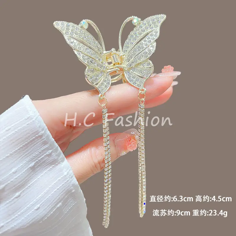 Elegant Butterfly Hairpin with Wings for Women — feature 8