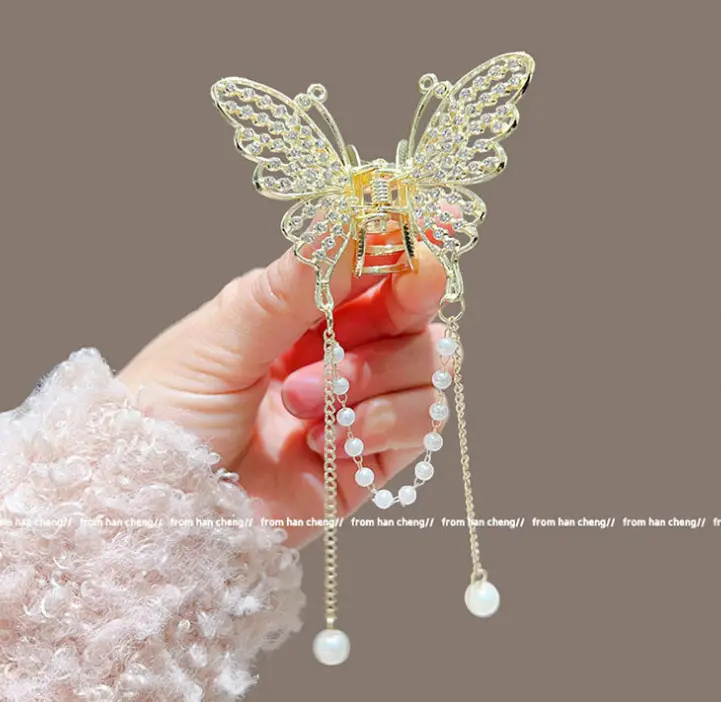 Elegant Butterfly Hairpin with Wings for Women - Image 21
