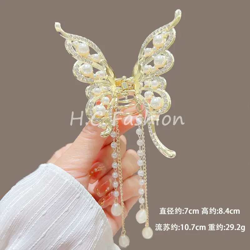 Elegant Butterfly Hairpin with Wings for Women — feature 32