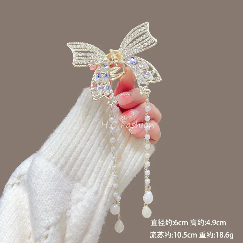 Elegant Butterfly Hairpin with Wings for Women - Image 31