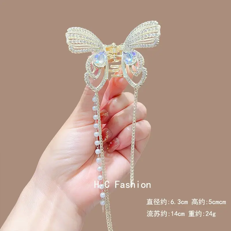 Elegant Butterfly Hairpin with Wings for Women - Image 32