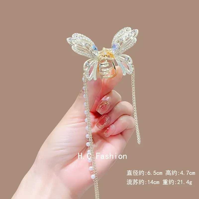 Elegant Butterfly Hairpin with Wings for Women - Image 33