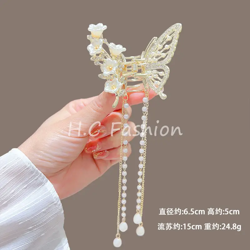 Elegant Butterfly Hairpin with Wings for Women — feature 17