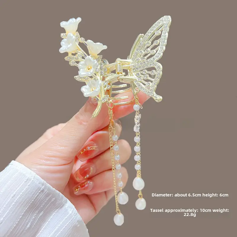 Elegant Butterfly Hairpin with Wings for Women - Image 10