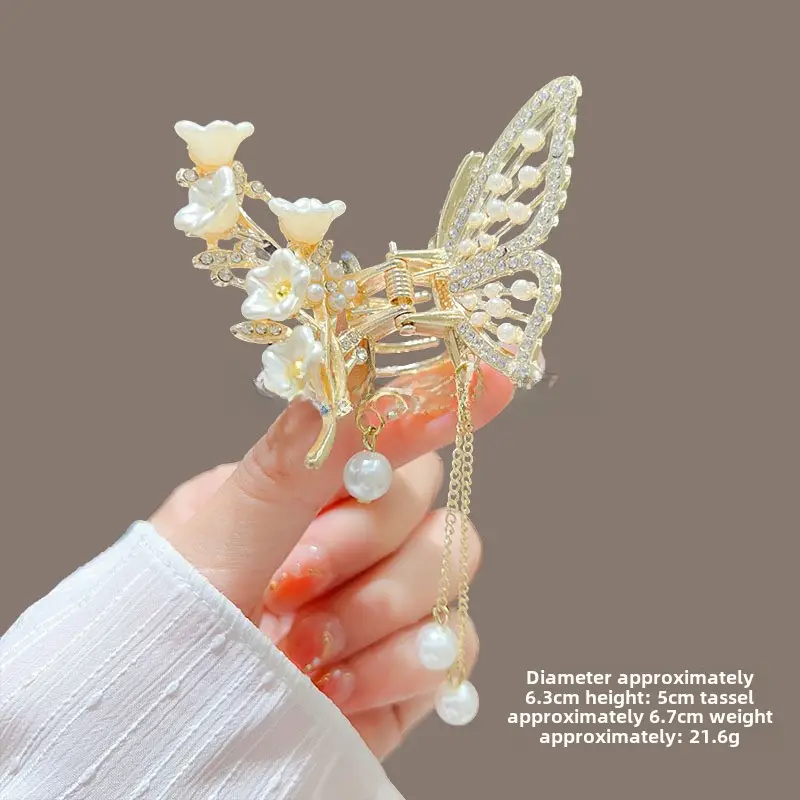 Elegant Butterfly Hairpin with Wings for Women - Image 13
