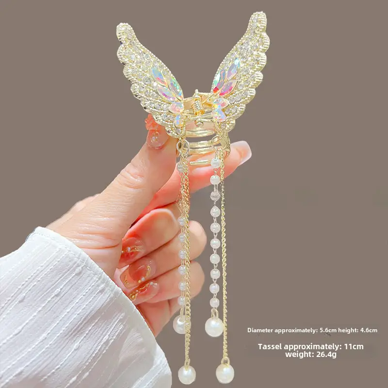 Elegant Butterfly Hairpin with Wings for Women - Image 15