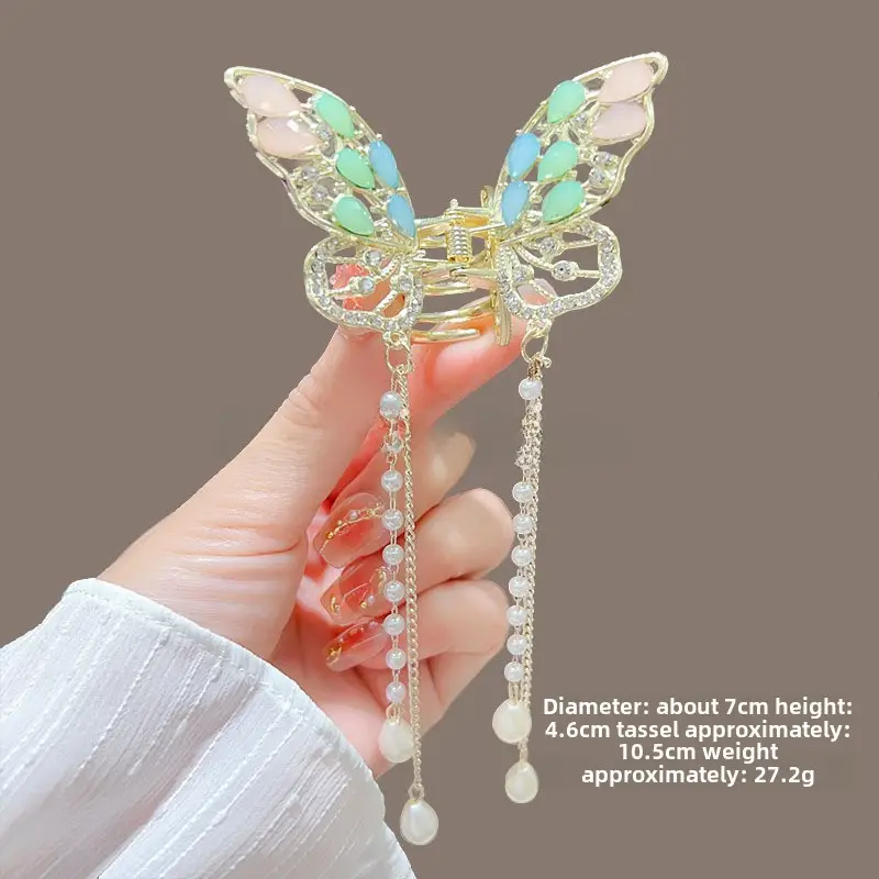 Elegant Butterfly Hairpin with Wings for Women - Image 18