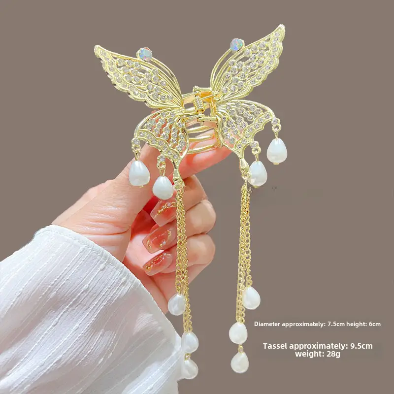 Elegant Butterfly Hairpin with Wings for Women - Image 19