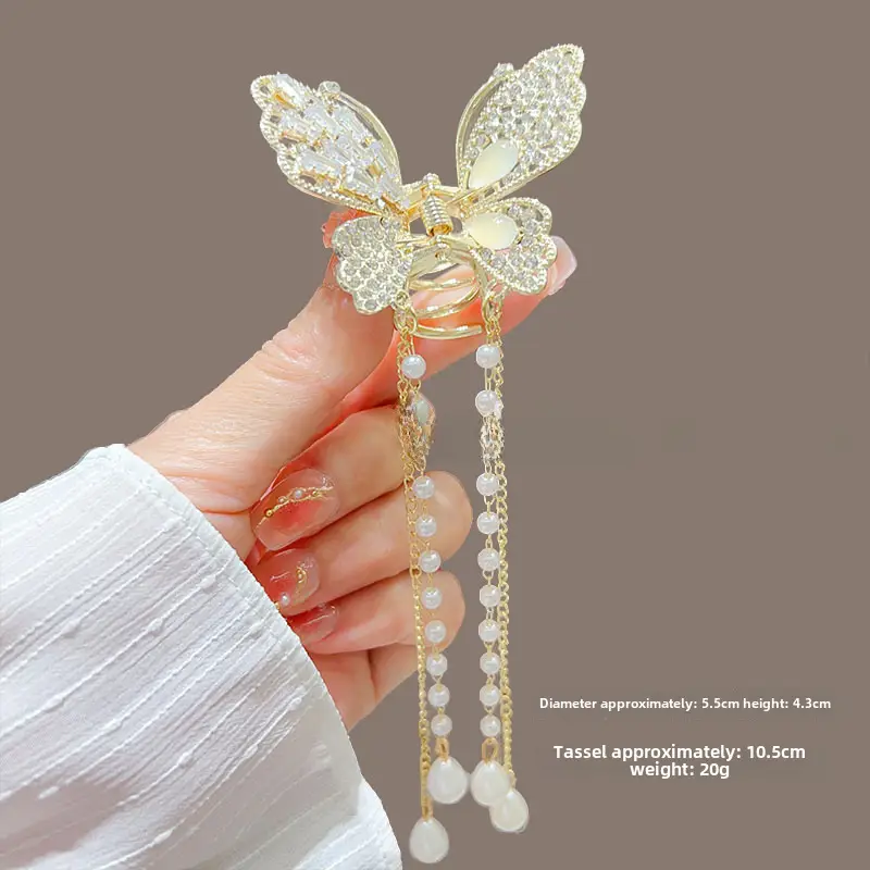 Elegant Butterfly Hairpin with Wings for Women - Image 2