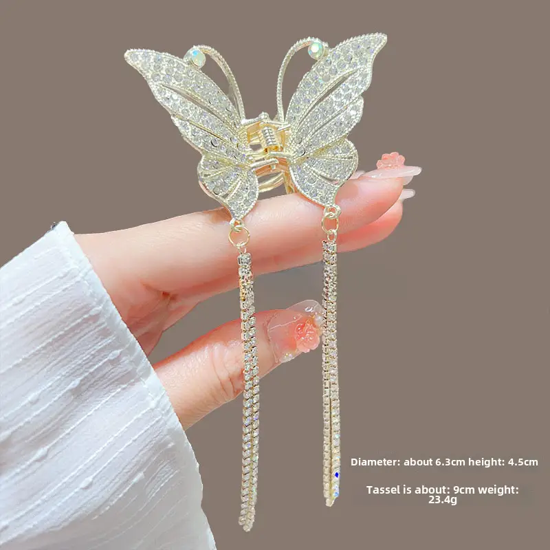 Elegant Butterfly Hairpin with Wings for Women - Image 20