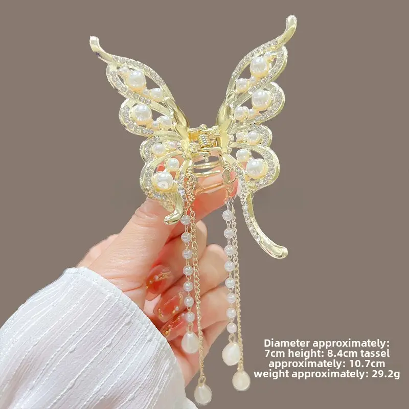 Elegant Butterfly Hairpin with Wings for Women - Image 25